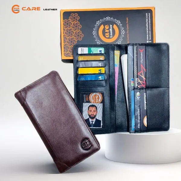 Smart Care Leather Long wallet LW-VC011