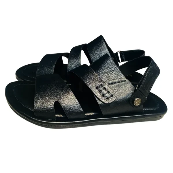 Premium Cowhide Leather Belt Sandals