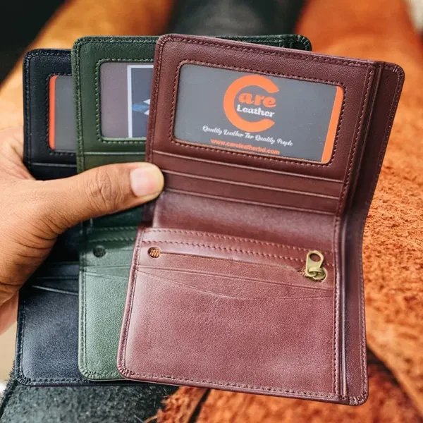 Genuine Care Leather Money Bag