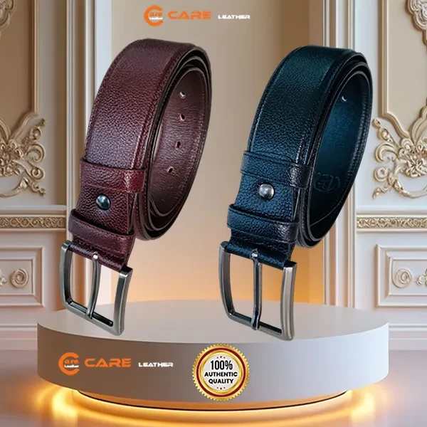 Classic Care Leather Belt For Men