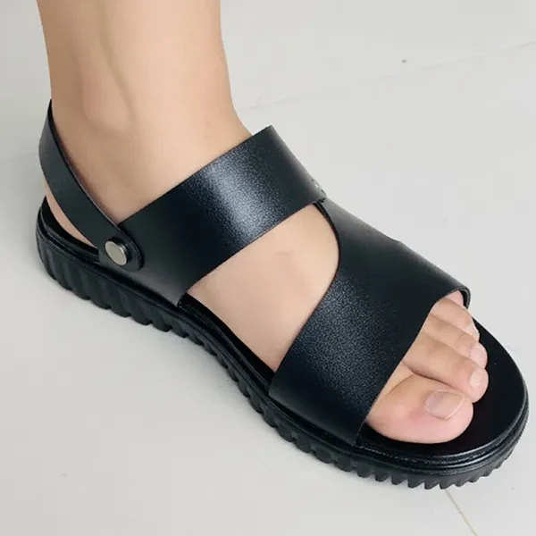 Care Leather New Belt Sandal BS15B