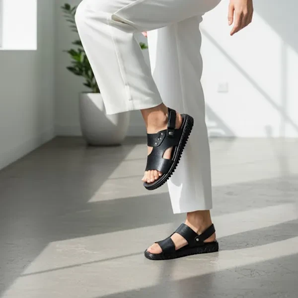 Care Leather New Belt Sandal BS15B