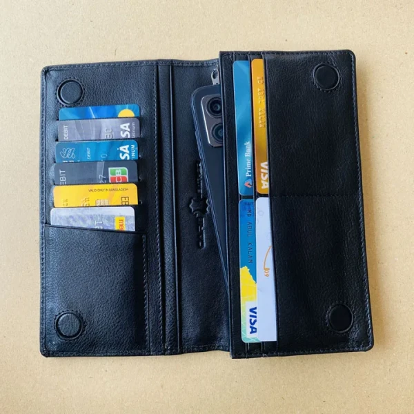 Magnetic Long Wallet Dobell Series