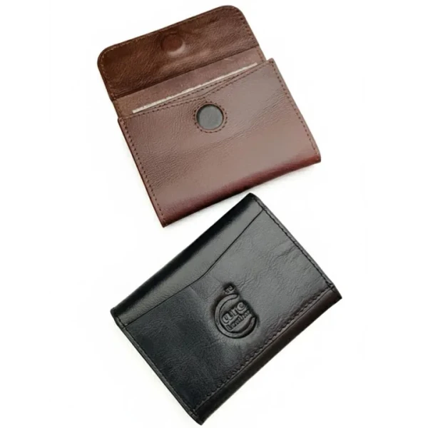 Leather Card Holder Wallet