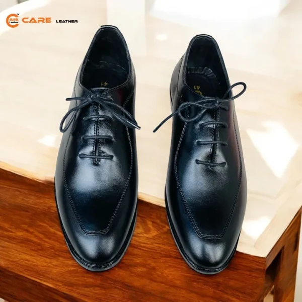 Oxford Dress Shoes Black Genuine Leather OX21