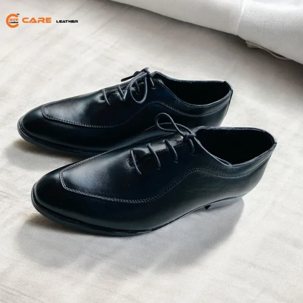 Oxford Dress Shoes Black Genuine Leather OX21