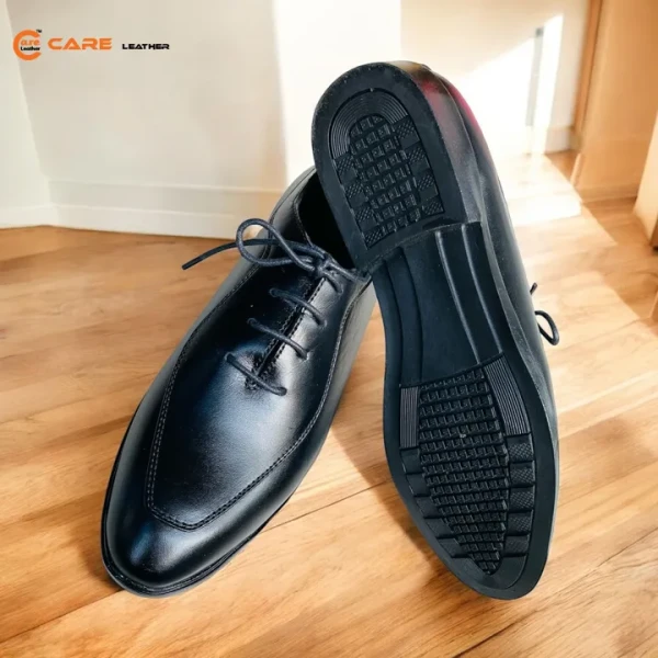 Oxford Dress Shoes Black Genuine Leather OX21