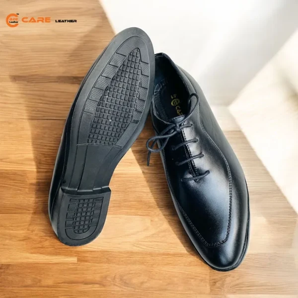 Oxford Dress Shoes Black Genuine Leather OX21