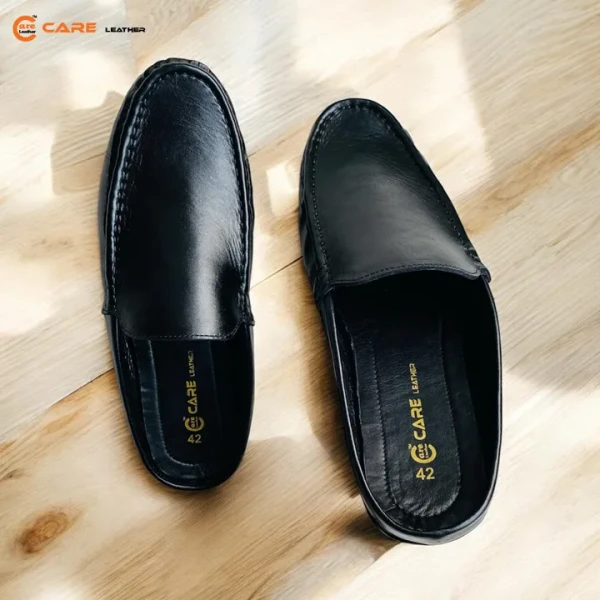 Half Loafer Genuine Leather (Black HL20)