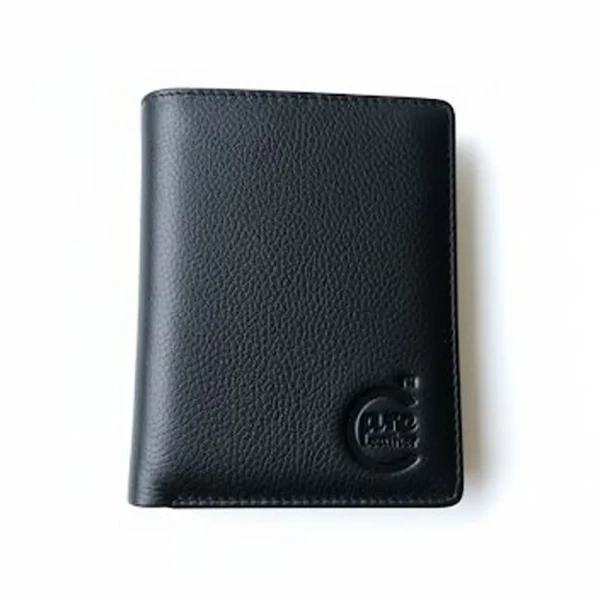 Genuine Leather Bi-Fold Wallet (Black SW22)