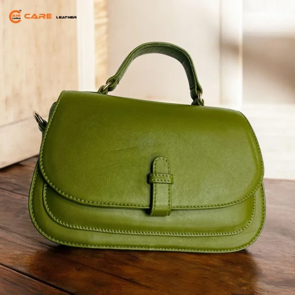 Cross-Body Women's Bag  Olive Green