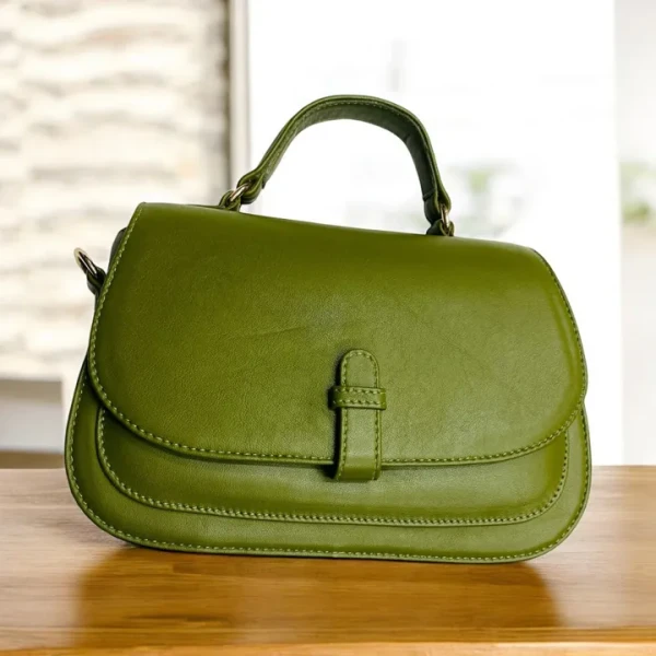 Cross-Body Women's Bag  Olive Green