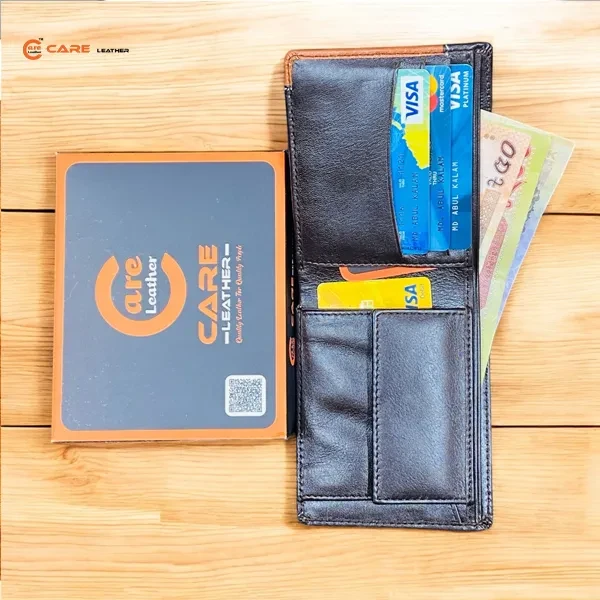 Genuine Leather Bi-Fold Wallet (SW28)