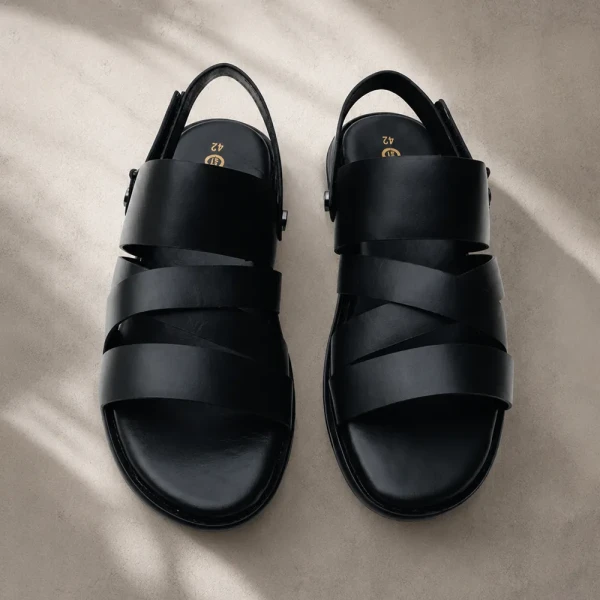 Premium Care Leather Belt sandals (SB8)
