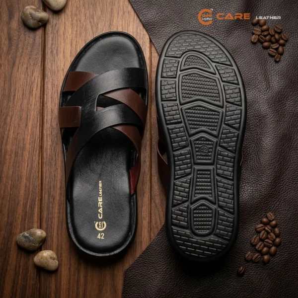 Men's Sandals New Casual Fisherman Style Care Leather  (S32)