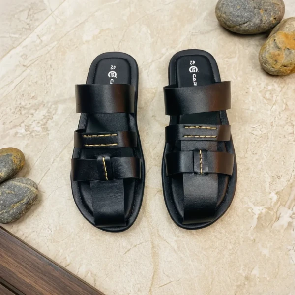 Care Leather WOODY Sandal for Men (S35)