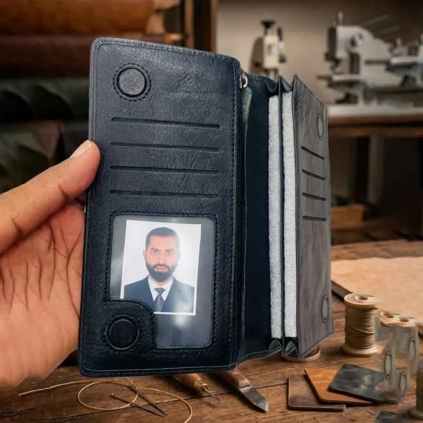 Double Chamber M2 Mobile Zipper Wallet