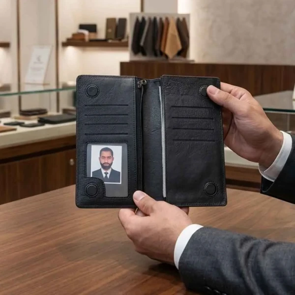 Double Chamber M2 Mobile Zipper Wallet