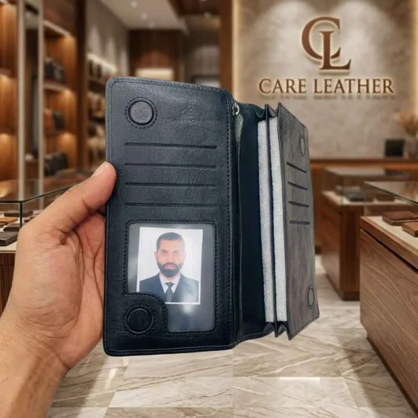 Double Chamber M2 Mobile Zipper Wallet