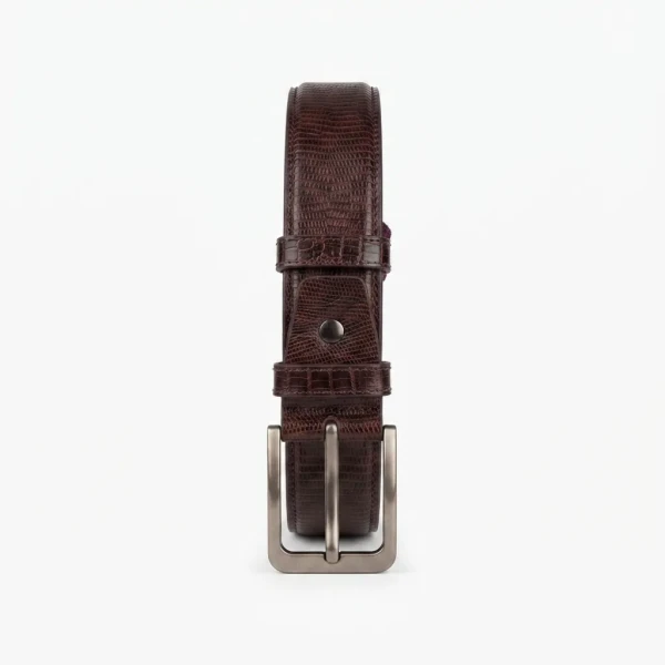Crocodile Print Care Leather Belt B-C04 (Premium)